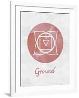 Chakra - Ground-null-Framed Giclee Print