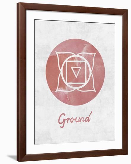 Chakra - Ground-null-Framed Giclee Print