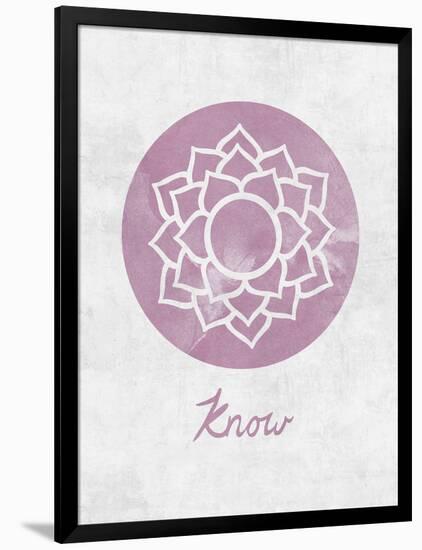 Chakra - Know-null-Framed Giclee Print