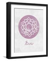 Chakra - Know-null-Framed Giclee Print