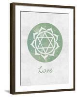 Chakra - Love-null-Framed Giclee Print