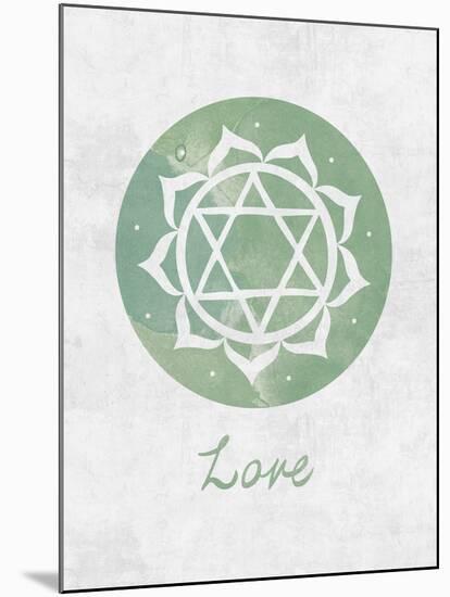 Chakra - Love-null-Mounted Giclee Print