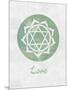 Chakra - Love-null-Mounted Giclee Print