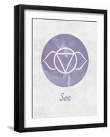 Chakra - See-null-Framed Giclee Print