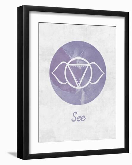 Chakra - See-null-Framed Giclee Print