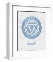 Chakra - Speak-Sasha Blake-Framed Art Print