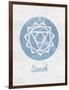 Chakra - Speak-null-Framed Giclee Print