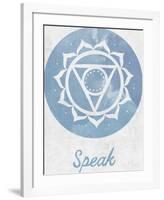 Chakra - Speak-Sasha Blake-Framed Giclee Print