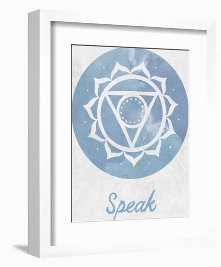 Chakra - Speak-Sasha Blake-Framed Giclee Print