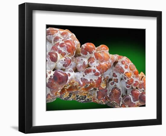 Chalcedon mineral-Walter Geiersperger-Framed Photographic Print