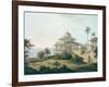 Chalees Satoon, Fort of Allahabad, River Jumna, c.1795-Thomas & William Daniell-Framed Giclee Print