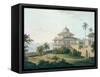 Chalees Satoon, Fort of Allahabad, River Jumna, c.1795-Thomas & William Daniell-Framed Stretched Canvas