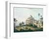 Chalees Satoon, Fort of Allahabad, River Jumna, c.1795-Thomas & William Daniell-Framed Giclee Print