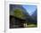 Chalet and Mountains, Grindelwald, Bern, Switzerland, Europe-Richardson Peter-Framed Photographic Print