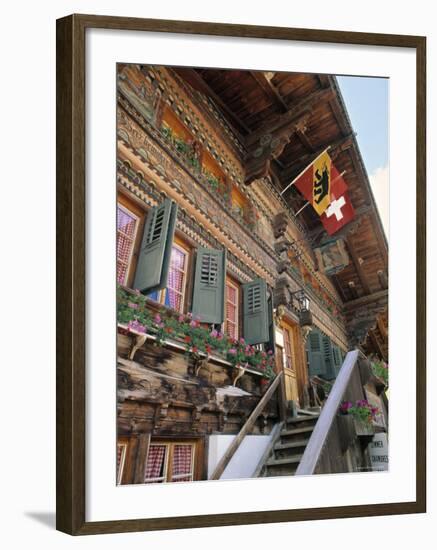 Chalet, Gsteig, Switzerland-Jon Arnold-Framed Photographic Print