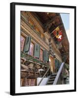 Chalet, Gsteig, Switzerland-Jon Arnold-Framed Photographic Print