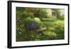 Chalet's Flower Garden-Corley-Framed Art Print