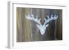 Chalet Style Silver Deer Antler-Markus Bleichner-Framed Art Print
