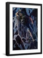 Chaliapin Fyodor in Arrigo Boito's opera 'Mefistofele'-Aleksandr Jakovlevic Golovin-Framed Giclee Print