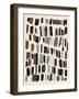 Chalk and Flint III-Annie Warren-Framed Art Print