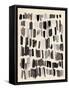 Chalk and Flint IV-Annie Warren-Framed Stretched Canvas