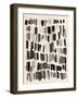 Chalk and Flint IV-Annie Warren-Framed Art Print