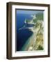 Chalk and Limestone Cliffs Between Lulworth and Durdle Door, Isle of Purbeck, Dorset, England, UK-Tony Waltham-Framed Photographic Print