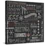 Chalk Christmas Patt-Fiona Stokes-Gilbert-Stretched Canvas