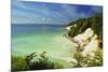 Chalk Cliffs, Jasmund National Park, Ruegen Island, Mecklenburg-Vorpommern, Germany, Europe-Jochen Schlenker-Mounted Photographic Print