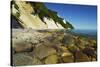 Chalk Cliffs, Jasmund National Park, Ruegen Island (Rugen Island)-Jochen Schlenker-Stretched Canvas