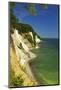 Chalk Cliffs, Jasmund National Park, Ruegen Island (Rugen Island)-Jochen Schlenker-Mounted Photographic Print