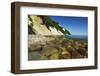 Chalk Cliffs, Jasmund National Park, Ruegen Island (Rugen Island)-Jochen Schlenker-Framed Photographic Print