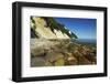 Chalk Cliffs, Jasmund National Park, Ruegen Island (Rugen Island)-Jochen Schlenker-Framed Photographic Print