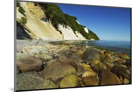 Chalk Cliffs, Jasmund National Park, Ruegen Island (Rugen Island)-Jochen Schlenker-Mounted Photographic Print