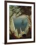 Chalk Cliffs on Ruegen, 1818/1819-Caspar David Friedrich-Framed Giclee Print