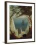 Chalk Cliffs on Ruegen, 1818/1819-Caspar David Friedrich-Framed Giclee Print