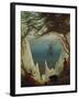 Chalk Cliffs on Ruegen, 1818/1819-Caspar David Friedrich-Framed Giclee Print