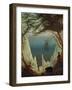 Chalk Cliffs on Ruegen, 1818/1819-Caspar David Friedrich-Framed Giclee Print