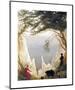 Chalk Cliffs on Rügen-Caspar David Friedrich-Mounted Premium Giclee Print