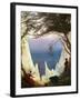 Chalk Cliffs on Rügen-Caspar David Friedrich-Framed Giclee Print