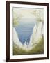 Chalk Cliffs on Rugen, 1825-26-Caspar David Friedrich-Framed Giclee Print