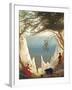 Chalk Cliffs on Rugen, C.1818-Caspar David Friedrich-Framed Giclee Print