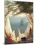 Chalk Cliffs on Rugen, C.1818-Caspar David Friedrich-Mounted Giclee Print