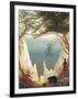 Chalk Cliffs on Rugen, C.1818-Caspar David Friedrich-Framed Giclee Print