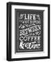 Chalk Coffee Wine-Melody Hogan-Framed Art Print