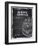 Chalk Healthy Food Menu-Selenka-Framed Art Print