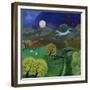 Chalk Horse Hill, 2010-Lisa Graa Jensen-Framed Giclee Print