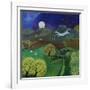 Chalk Horse Hill, 2010-Lisa Graa Jensen-Framed Premium Giclee Print