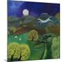 Chalk Horse Hill, 2010-Lisa Graa Jensen-Mounted Premium Giclee Print