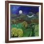 Chalk Horse Hill, 2010-Lisa Graa Jensen-Framed Premium Giclee Print